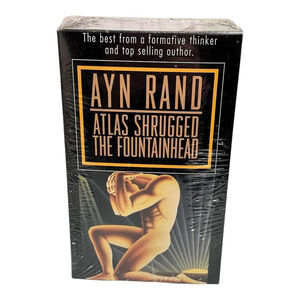 Atlas Shrugged & The Fountainhead Ayn Rand Mass Market Boxed Set Paperback